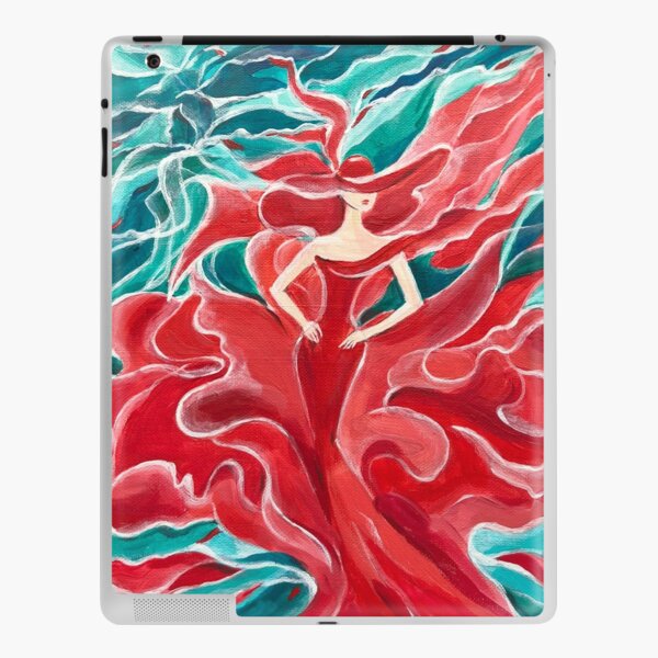 The Red Dress iPad Skin