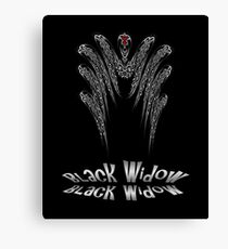 Black Widow Canvas Print