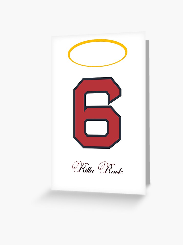 Bill Buckner - 6 Greeting Card for Sale by D24designs