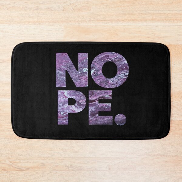 Artikelvorschau, Purple NOPE. entworfen und verkauft von Saphirtattoos.