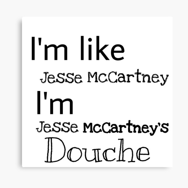 Douche Canvas Prints Redbubble - paul mccartneyi drew this roblox