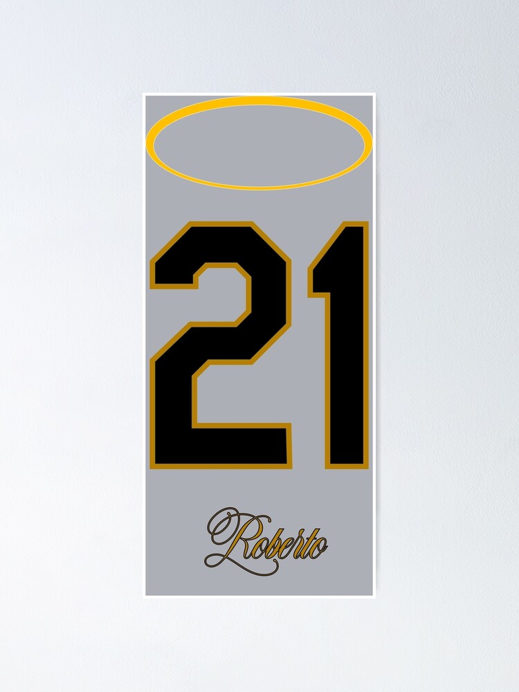 Roberto Clemente - 21 Sticker for Sale by D24designs