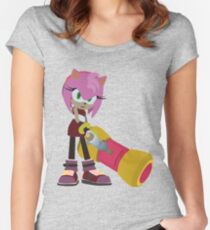 Amy Rose Women's Fitted Scoop T-Shirt