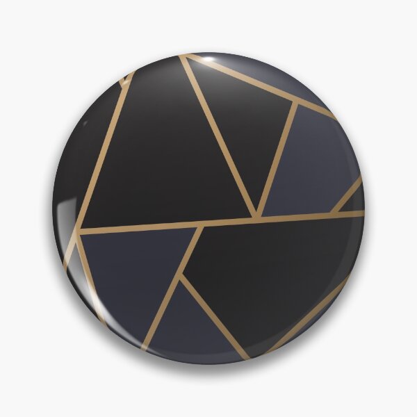 Item preview, Blue, Black, & Gold Triangle Pattern designed and sold by HighTenor1.