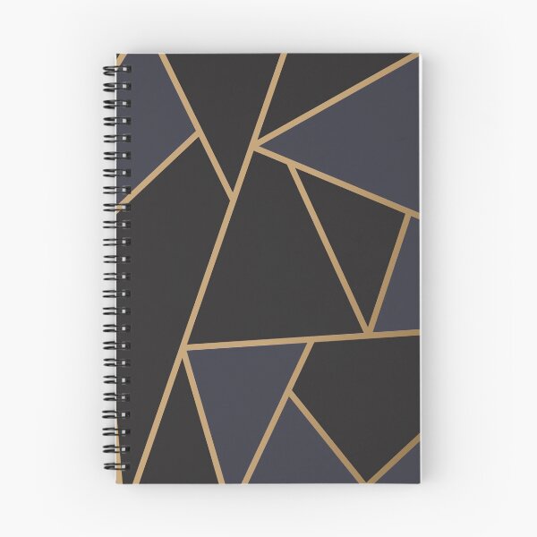 Item preview, Blue, Black, & Gold Triangle Pattern designed and sold by HighTenor1.
