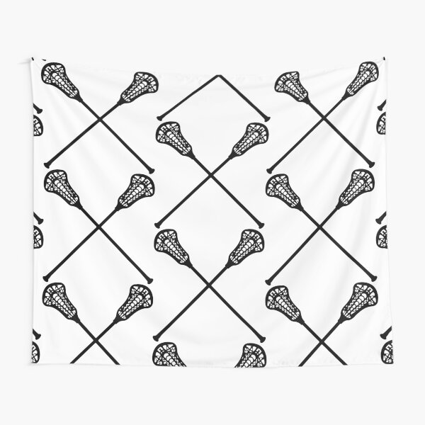 Lacrosse Sticks Tapestry