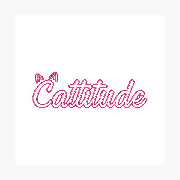 Item preview, Cattitude  designed and sold by unionpride.