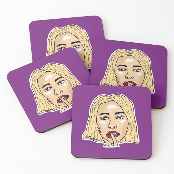 Item preview, Purple Blonde Girl designed and sold by StellaStrobel.