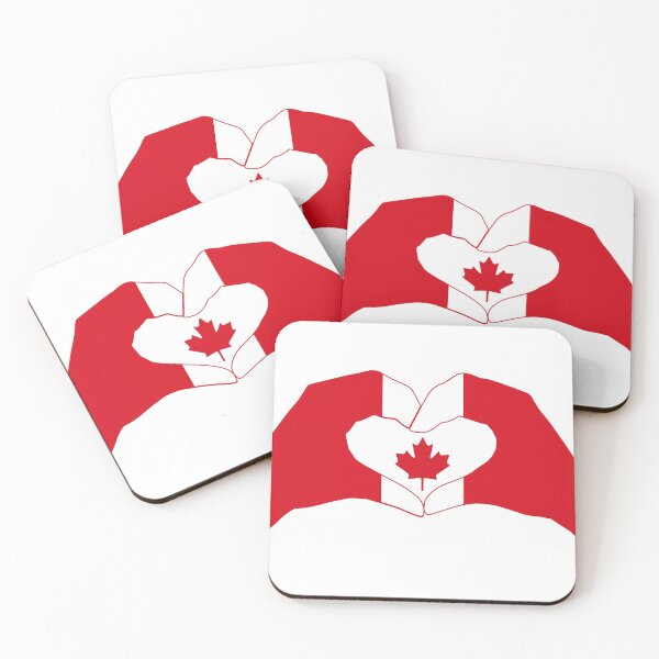 Item preview, We Heart Canada Patriot Flag Series designed and sold by Carbon-Fibre Media.