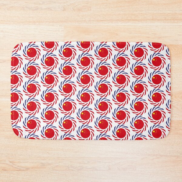 Item preview, Chinese American Multinational Patriot Flag Series designed and sold by Carbon-Fibre Media.