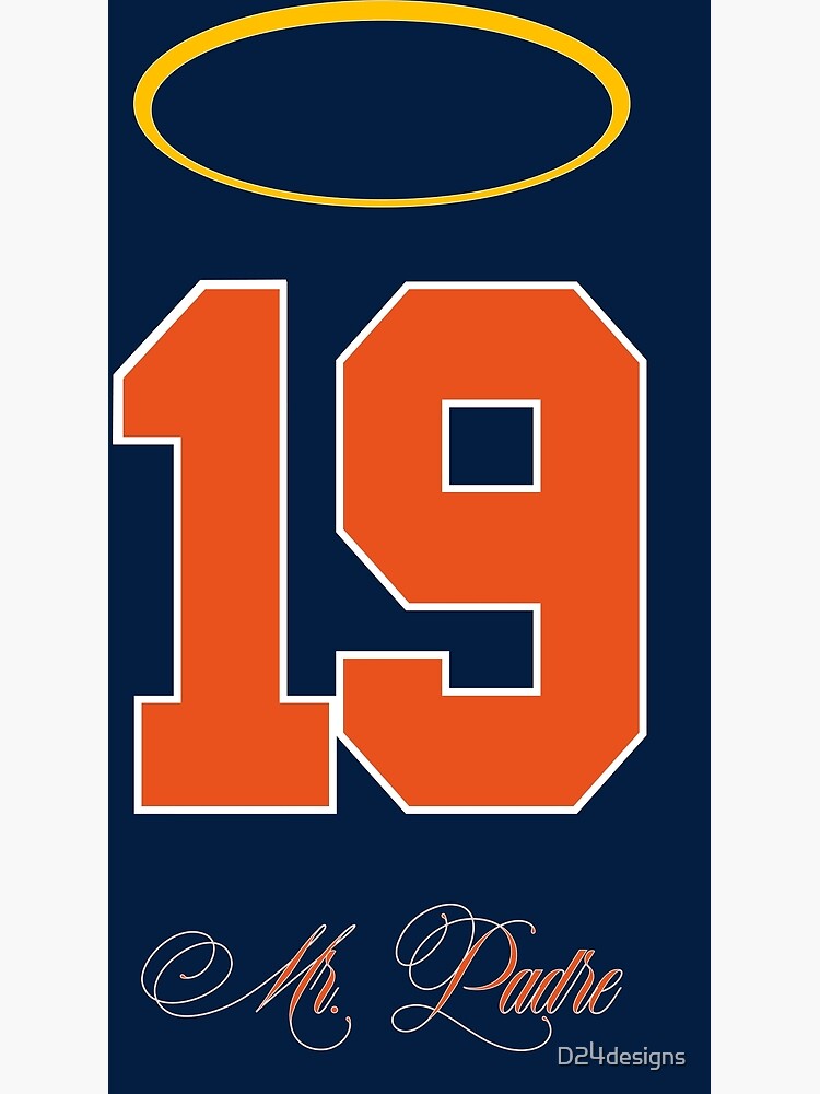 Tony Gwynn #19 Stands In Sticker for Sale by BornOfGoalers