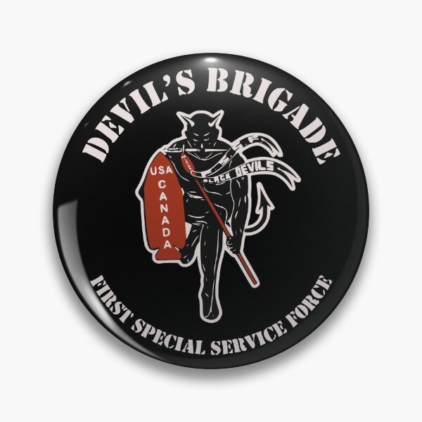 Item preview, Devils Brigade Alternative Logo - White Text designed and sold by DevilsBrigade.