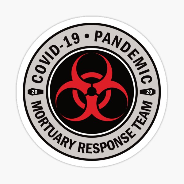 Pandemic Mortuary Response Team Sticker