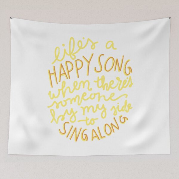 Item preview, Life’s a happy song  designed and sold by kenziemcauliffe.