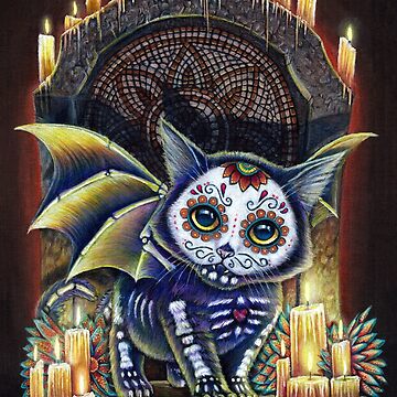 Artwork thumbnail, Kitty of the Dead by Monica Ravenwolf