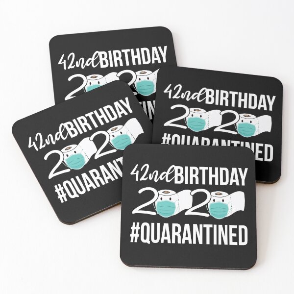 Item preview, Birthday 2020 Quarantined 42nd birthday Quarantined designed and sold by meedTee.