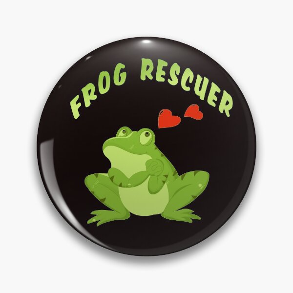 Item preview, Frog Rescuer Funny Frog Love designed and sold by eyad1.