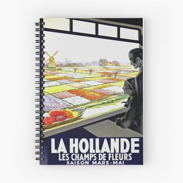 Item preview, La Hollande vintage travel poster designed and sold by stickart-marek.