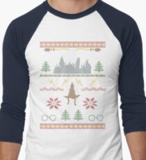Ugly Potter Christmas Sweater Men's Baseball ¾ T-Shirt