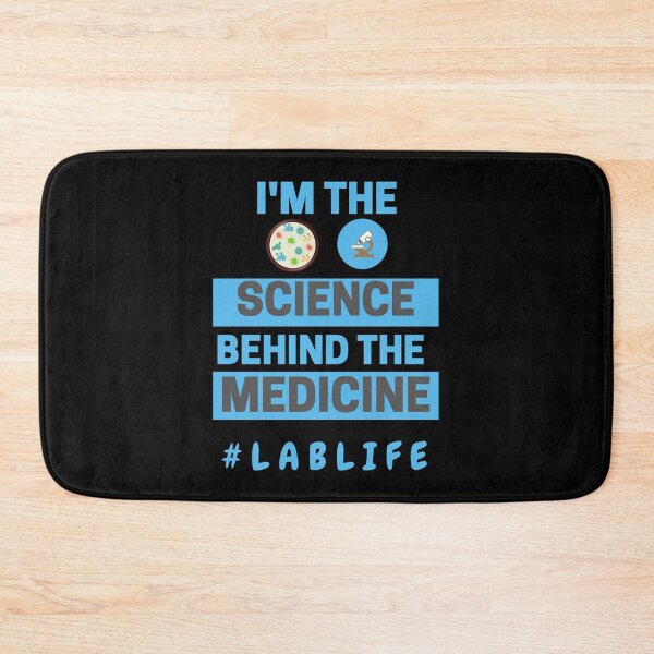 Item preview, I’M THE SCIENCE BEHIND THE MEDICINE #LABLIFE   Medical Laboratory Scientist designed and sold by Hippiesole.