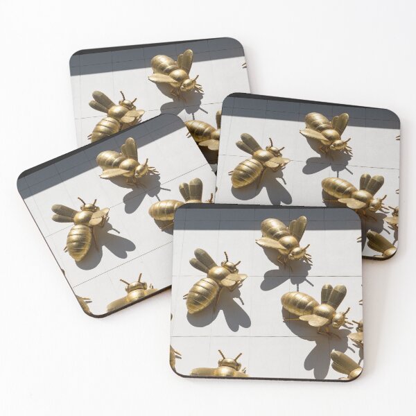Item preview, Gold bees on Eureka Tower, Melbourne, Australia. designed and sold by Anne Scantlebury.