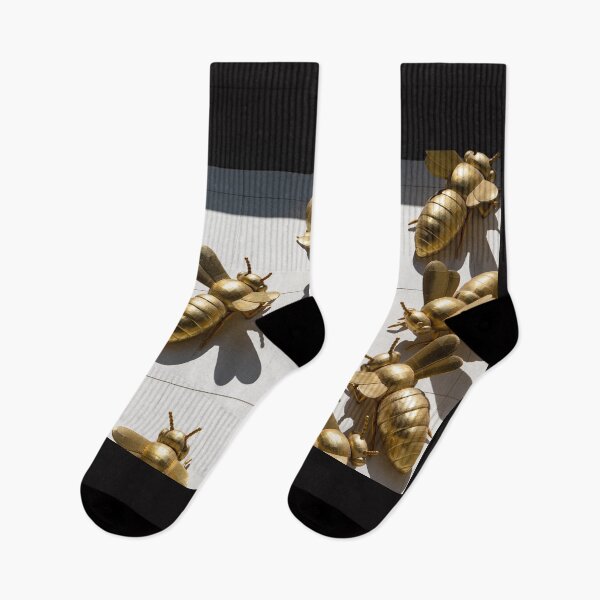 Item preview, Gold bees on Eureka Tower, Melbourne, Australia. designed and sold by Anne Scantlebury.