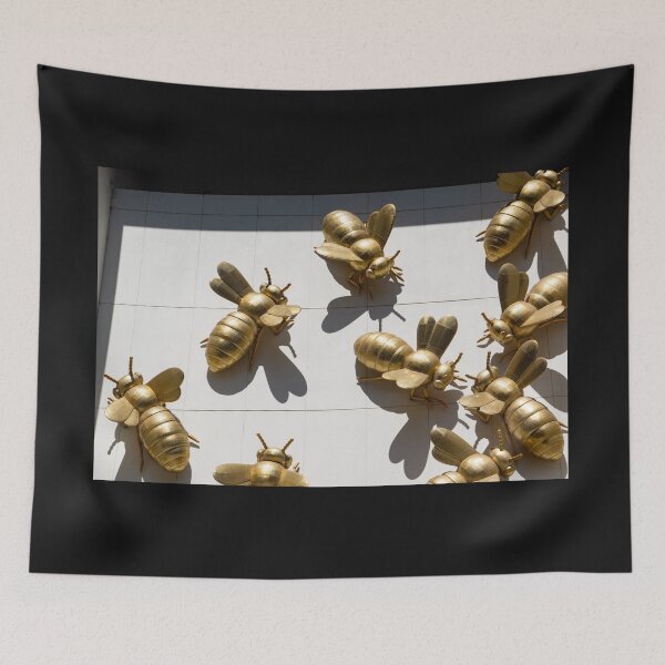 Item preview, Gold bees on Eureka Tower, Melbourne, Australia. designed and sold by Anne Scantlebury.