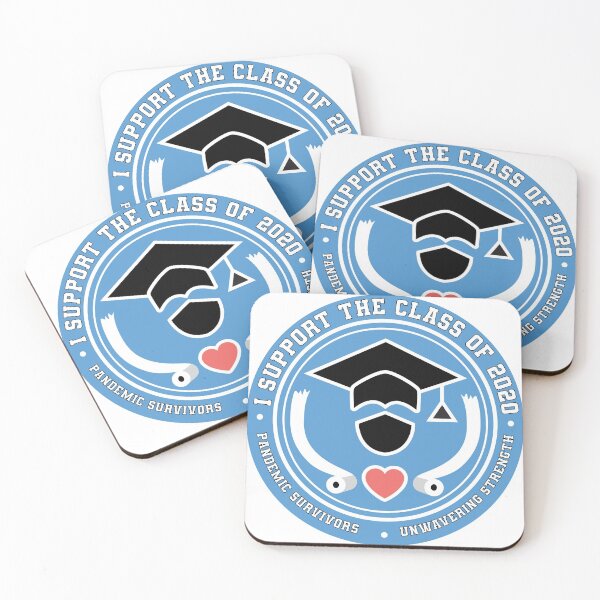 Item preview, I Support the Class of 2020 Pandemic Badge designed and sold by Kimberly Holbrook Arts.
