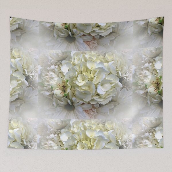 Item preview, WHITE HYDRANGEA designed and sold by Elaine Bawden.