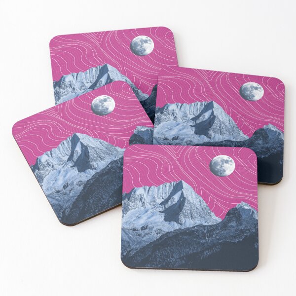 Item preview, Moonscape Pink designed and sold by Stephanie "Coco" Landry.