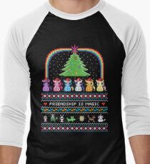 Happy Hearth's Warming Sweater Men's Baseball ¾ T-Shirt