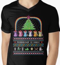 Happy Hearth's Warming Sweater Men's V-Neck T-Shirt