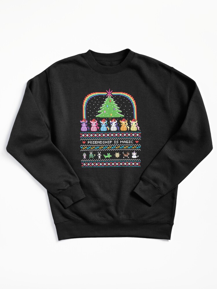 Thumbnail 2 von 7, Pullover, Happy Hearths wärmender Pullover designt und verkauft von pandaporch.