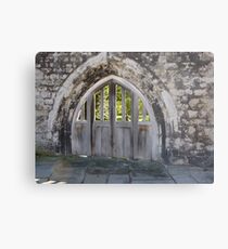 green in between Metal Print