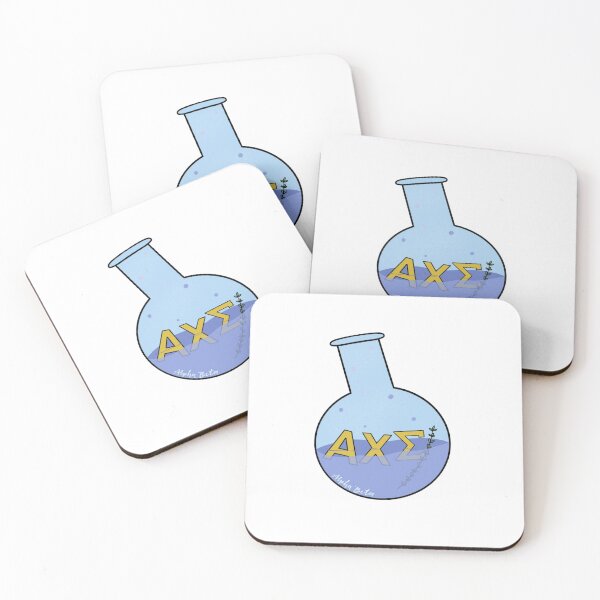 Item preview, Alpha Chi Sigma Alpha Beta Round Bottom Flask designed and sold by jbeisen21.