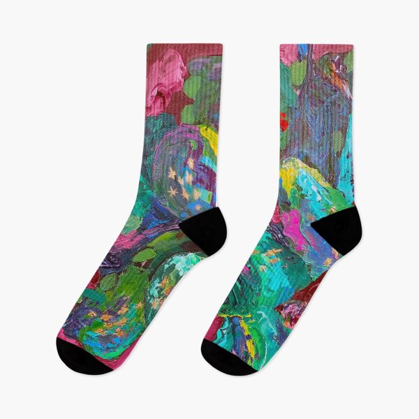 Item preview, Pintura abstracta de cactus designed and sold by isatheginger.