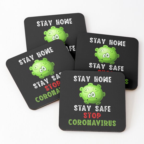 Item preview, Stay Home Stay Safe Stop Coronavirus designed and sold by Hameegaa.