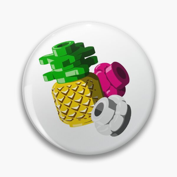 Brick Fruit in Paradise Pin