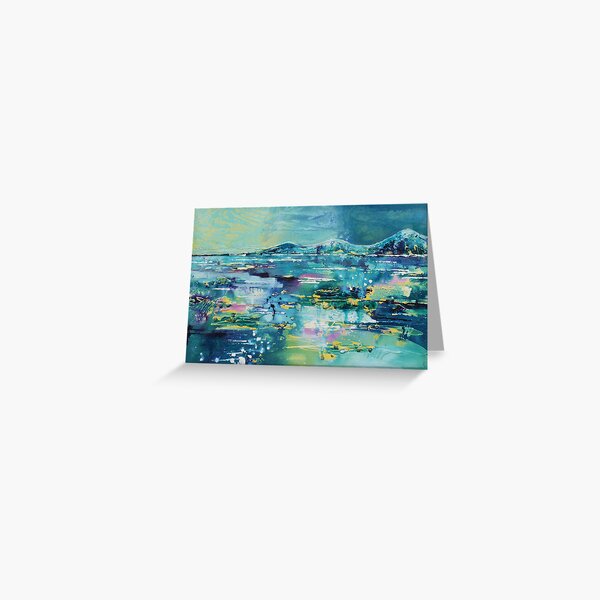 Flooded plains Greeting Card