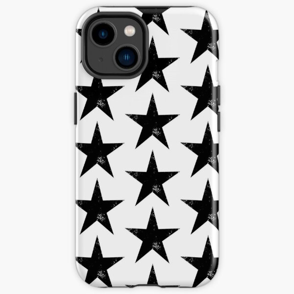 Black Stars Pop Art And Punk Style  iPhone Tough Case