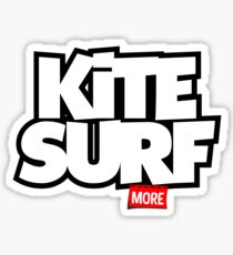 Kite Surf More Sticker