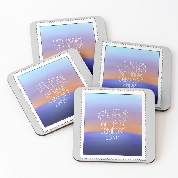 Item preview, Life begins at the end of you comfort zone. designed and sold by tessaperry.