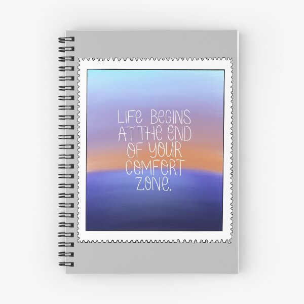 Item preview, Life begins at the end of you comfort zone. designed and sold by tessaperry.