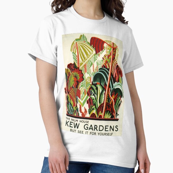 Aperçu de l'œuvre Kew Gardens affiche vintage créée et vendue par stickart-marek.