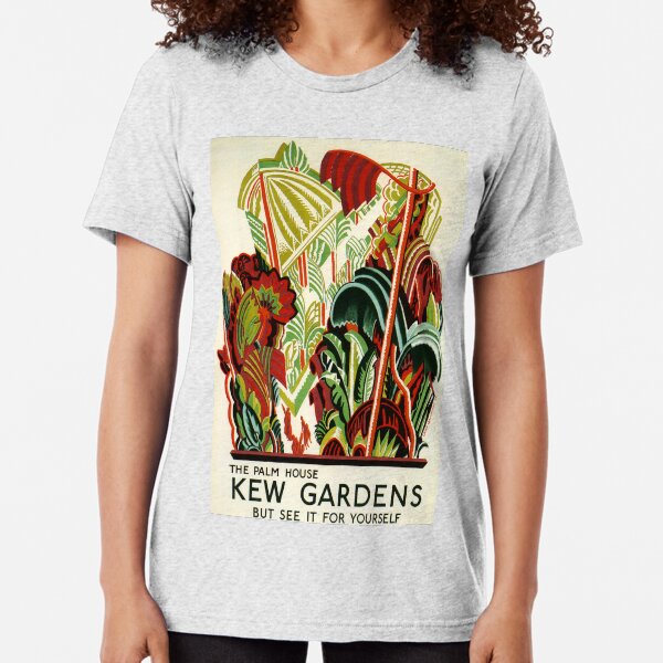 Artikel-Vorschau von Kew Gardens vintage travel poster, designt und verkauft von stickart-marek.