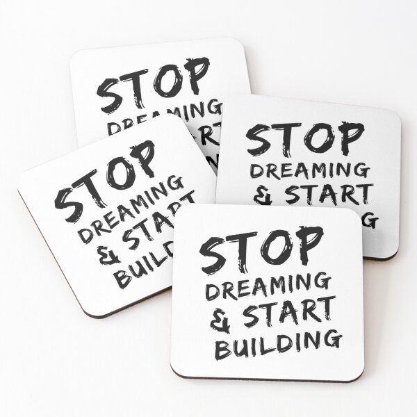 Item preview, Stop Dreaming & Start Building designed and sold by homesteadswag.