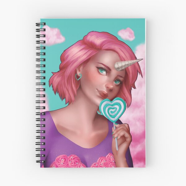Item preview, Cotton-Candy Unicorn Princess designed and sold by MeeshellART.