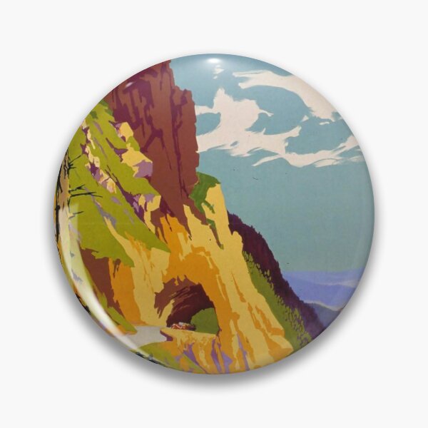 Item preview, La Route des Vosges vintage travel poster designed and sold by stickart-marek.