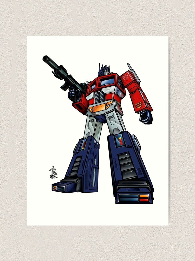 Transformers PRIME. Optimus Prime .(Print)