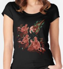 XIII Wolf Moon Women's Fitted Scoop T-Shirt